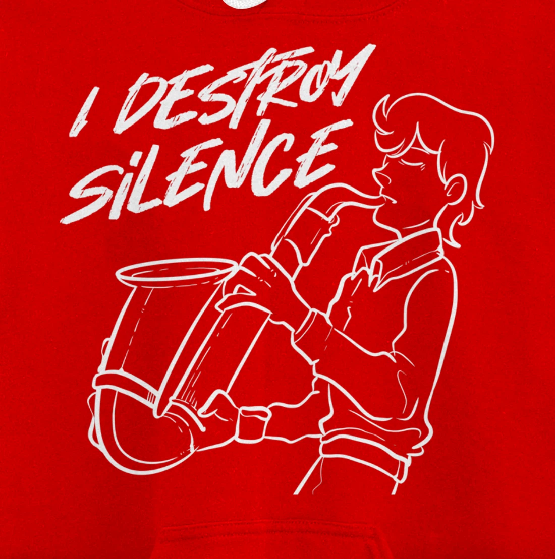 Destroy silence Band Member Pullover Hoodie