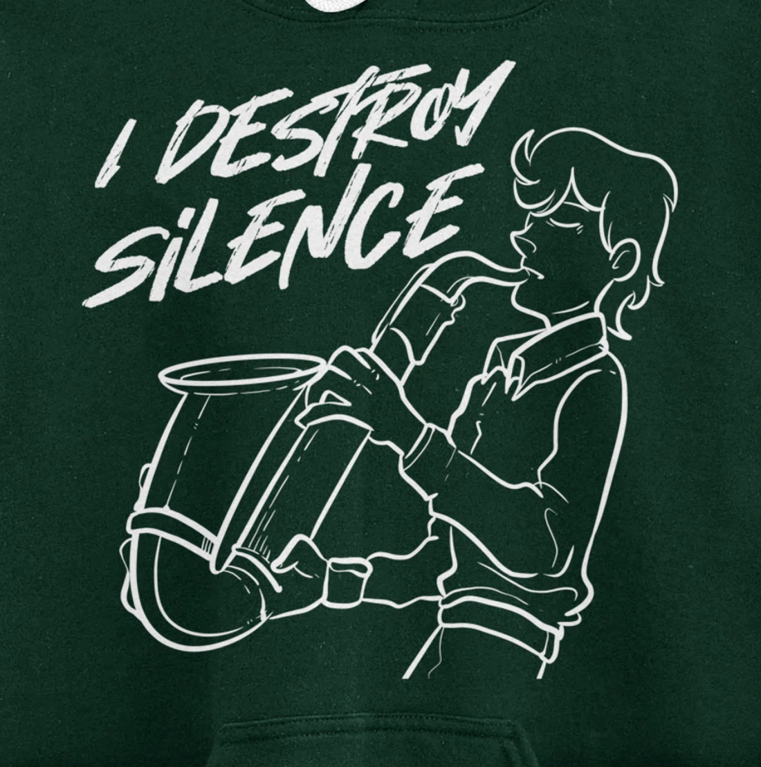 Destroy silence Band Member Pullover Hoodie