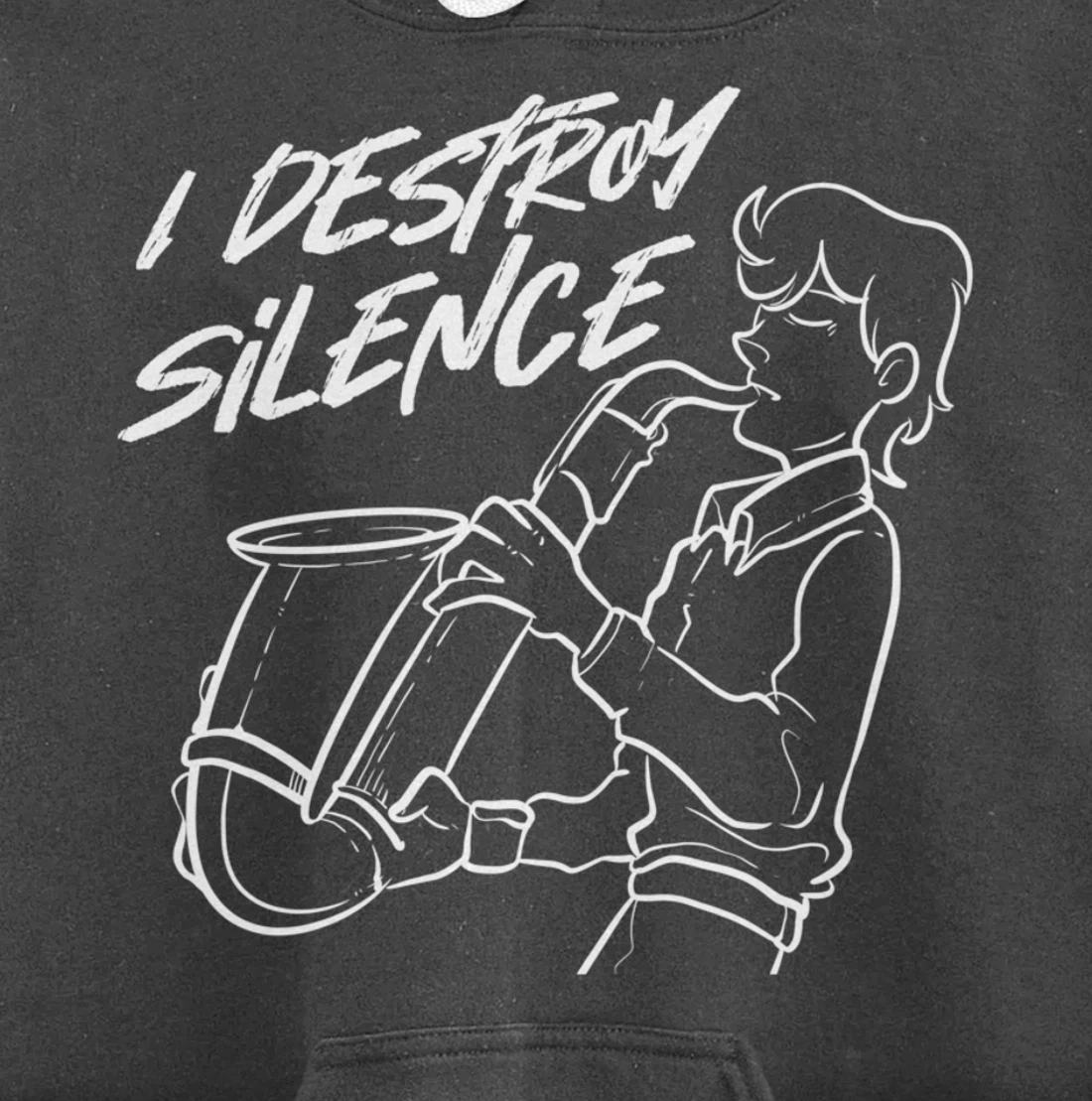 Destroy silence Band Member Pullover Hoodie