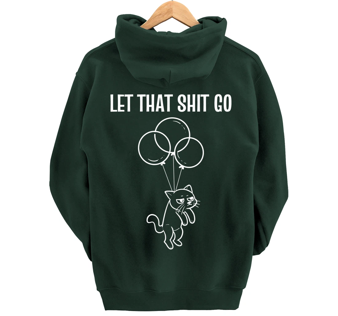 Let That Go Tidy Person Pullover Hoodie