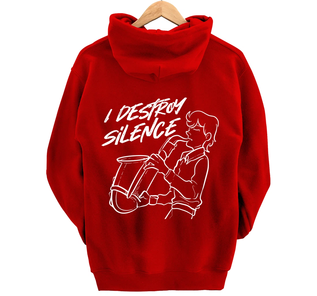 Destroy silence Band Member Pullover Hoodie