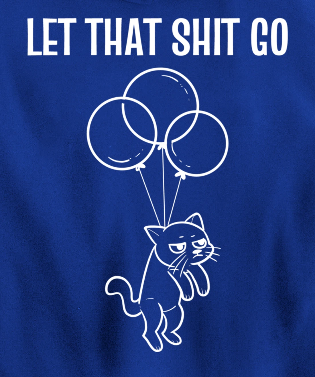 Let That Go Tidy Person Pullover Hoodie