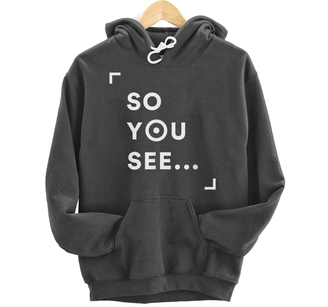 The text mann with studios Pullover Hoodie