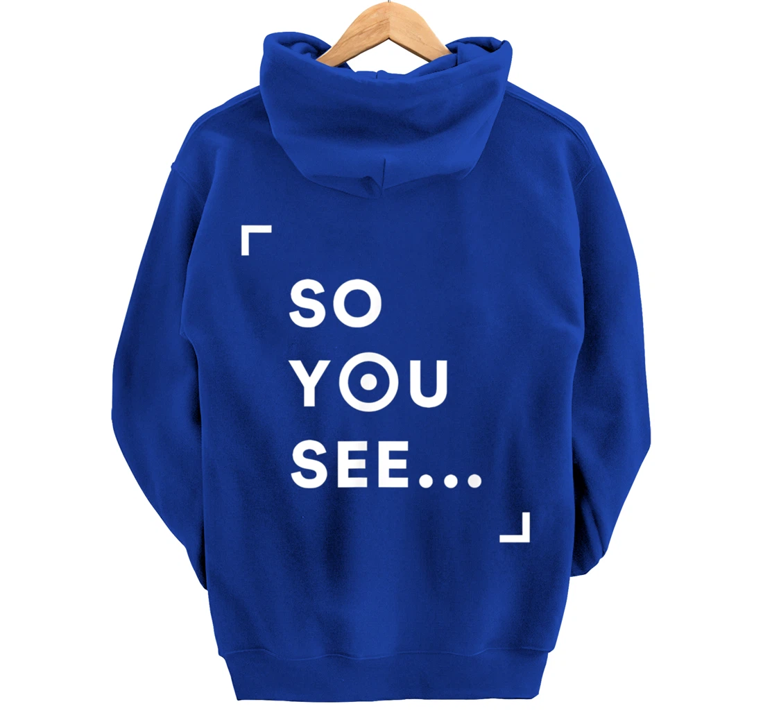 The text mann with studios Pullover Hoodie