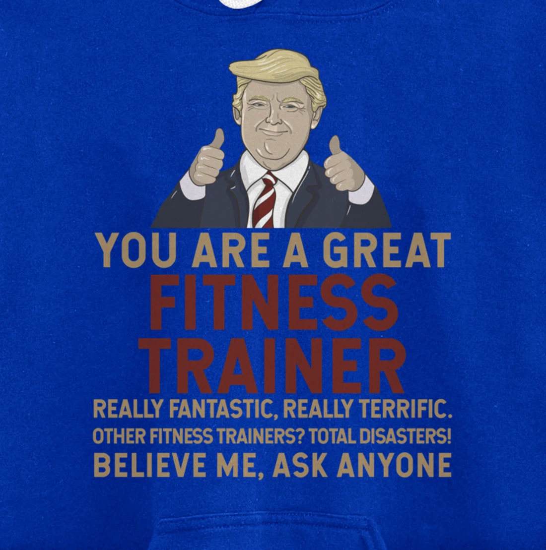 Trump You Are A Great Great Fitness Trainer Pullover Hoodie
