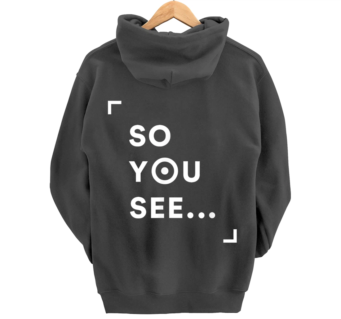 The text mann with studios Pullover Hoodie