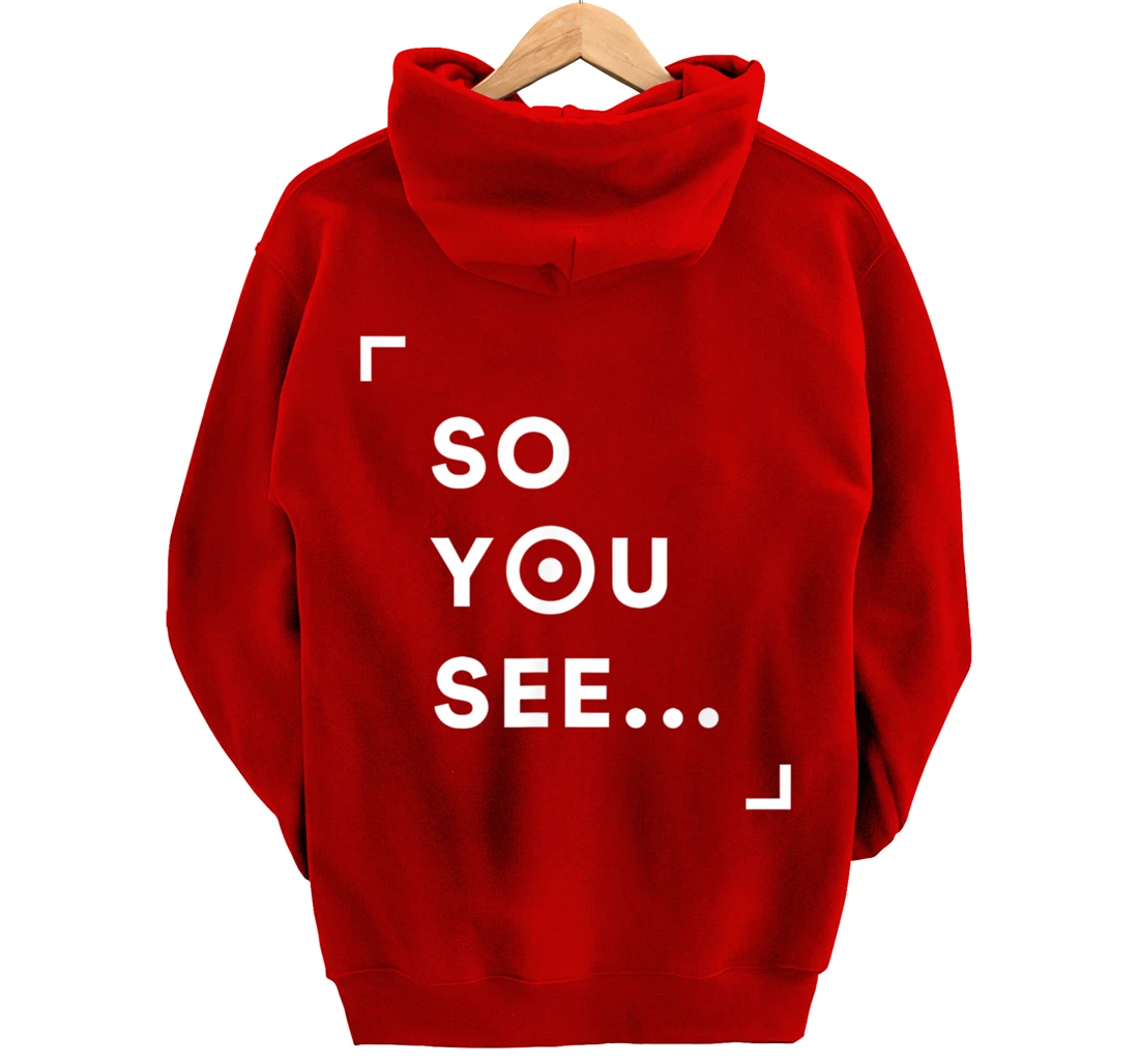The text mann with studios Pullover Hoodie