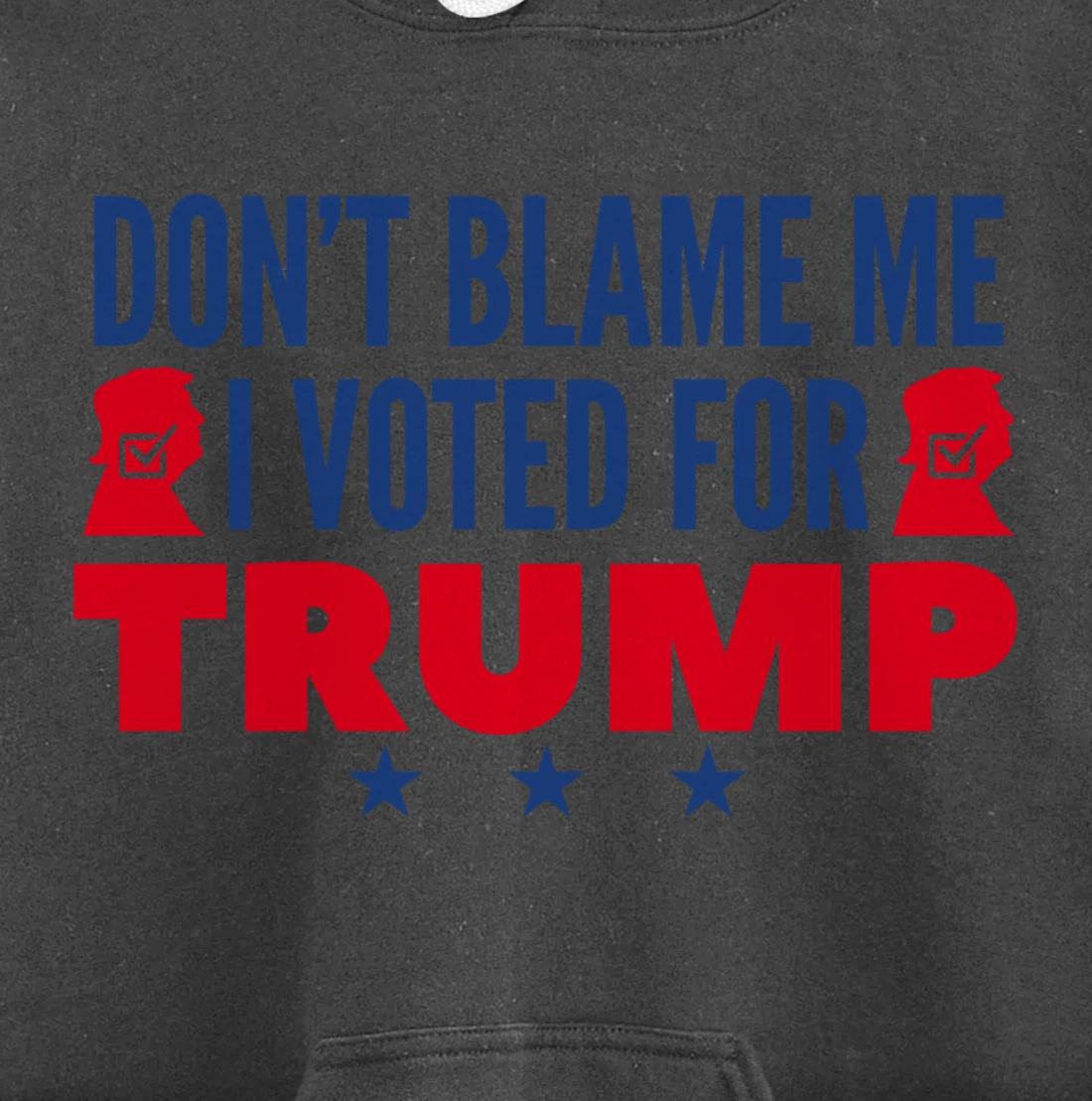 Don't Blame Me I Voted For Trump Pullover Hoodie