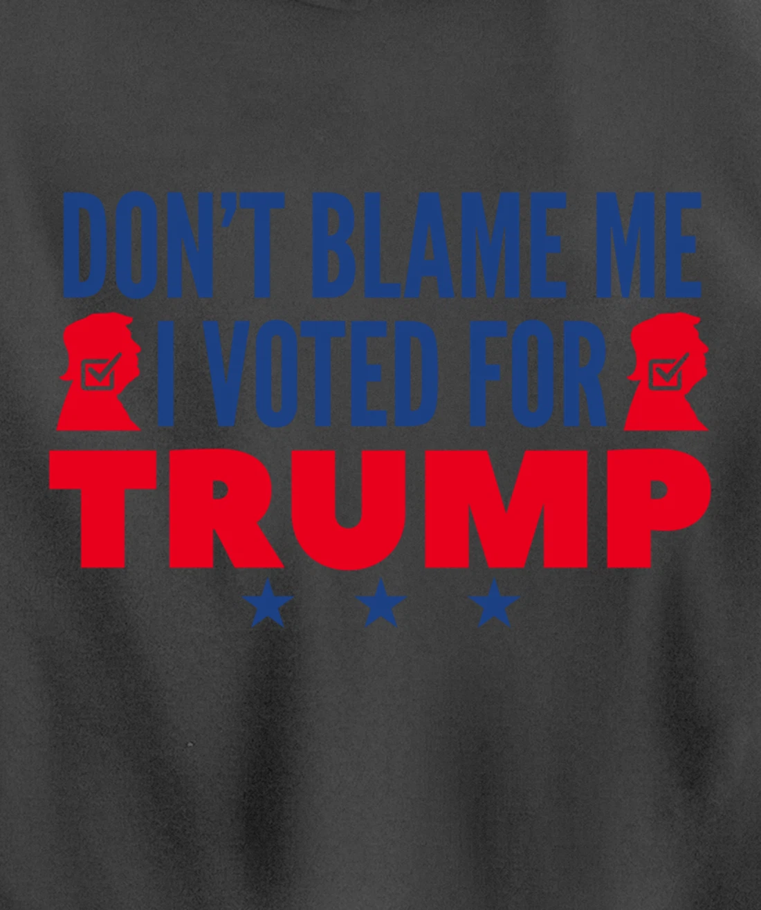 Don't Blame Me I Voted For Trump Pullover Hoodie