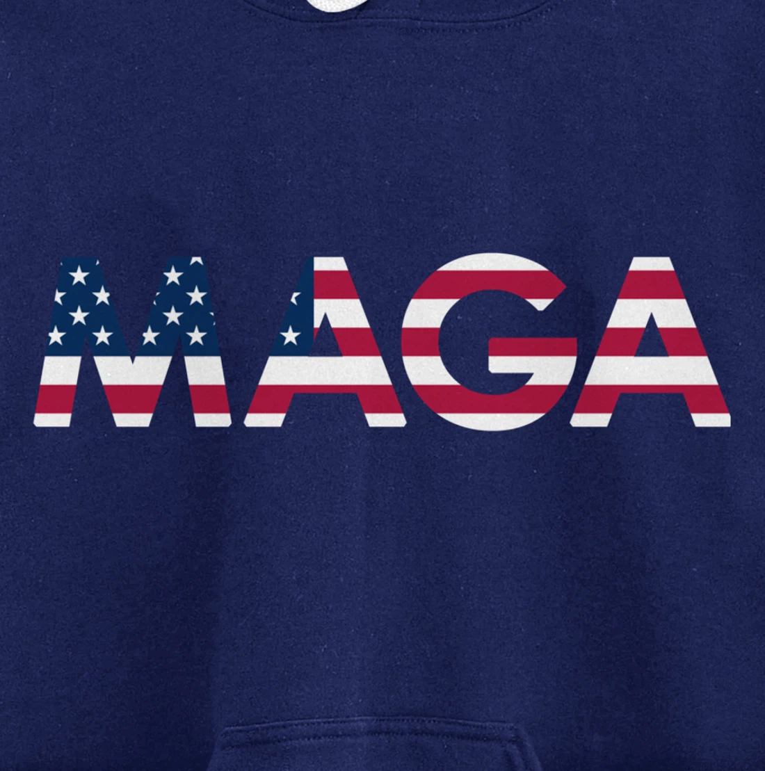 Original Trump MAGA American Flag MAGA America First MAGA Pullover Hoodie