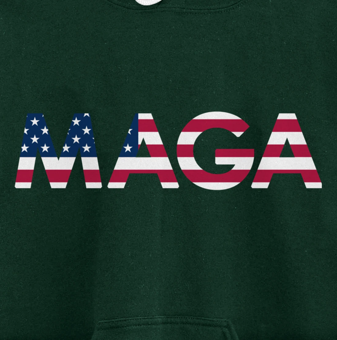 Original Trump MAGA American Flag MAGA America First MAGA Pullover Hoodie