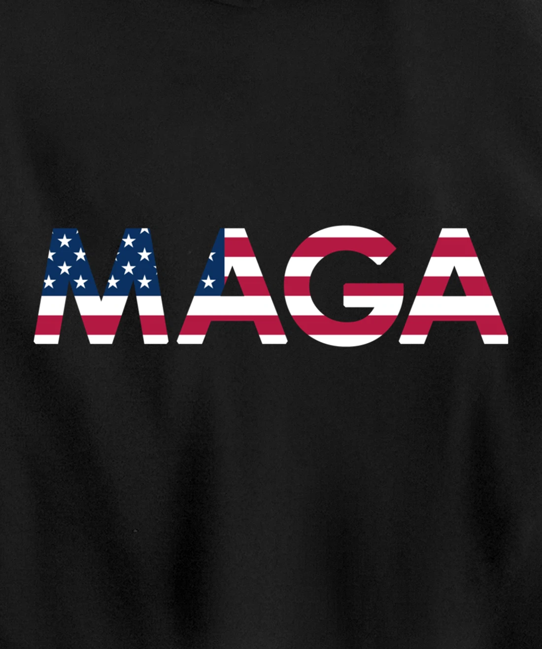 Original Trump MAGA American Flag MAGA America First MAGA Pullover Hoodie