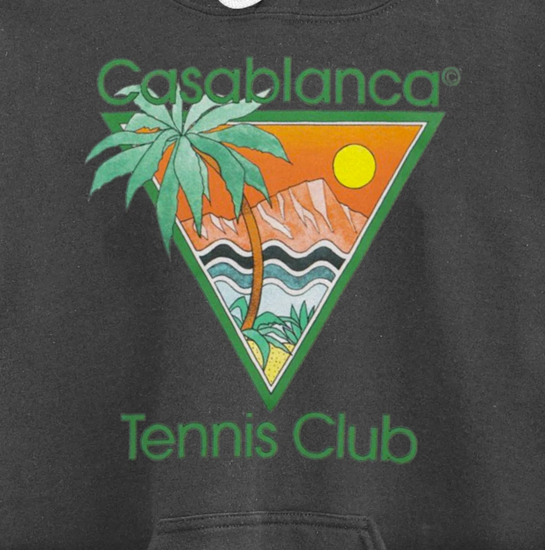 Casablanca tennis club Pullover Hoodie