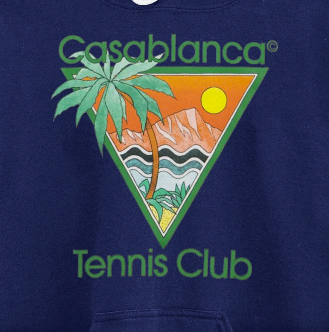 Casablanca tennis club Pullover Hoodie