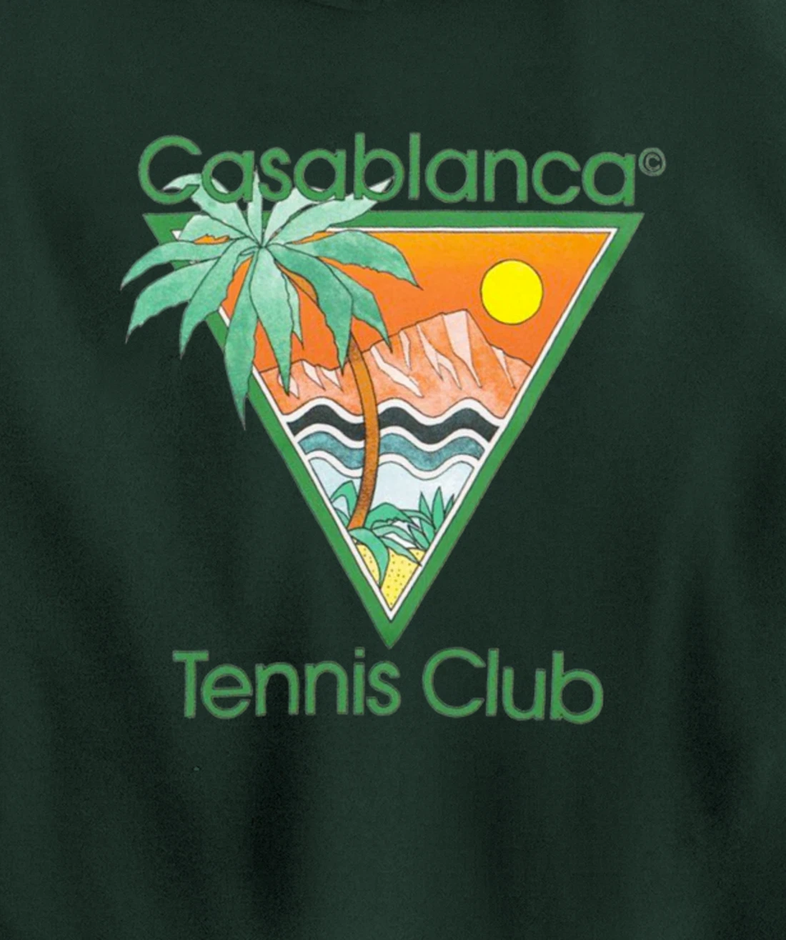 Casablanca tennis club Pullover Hoodie