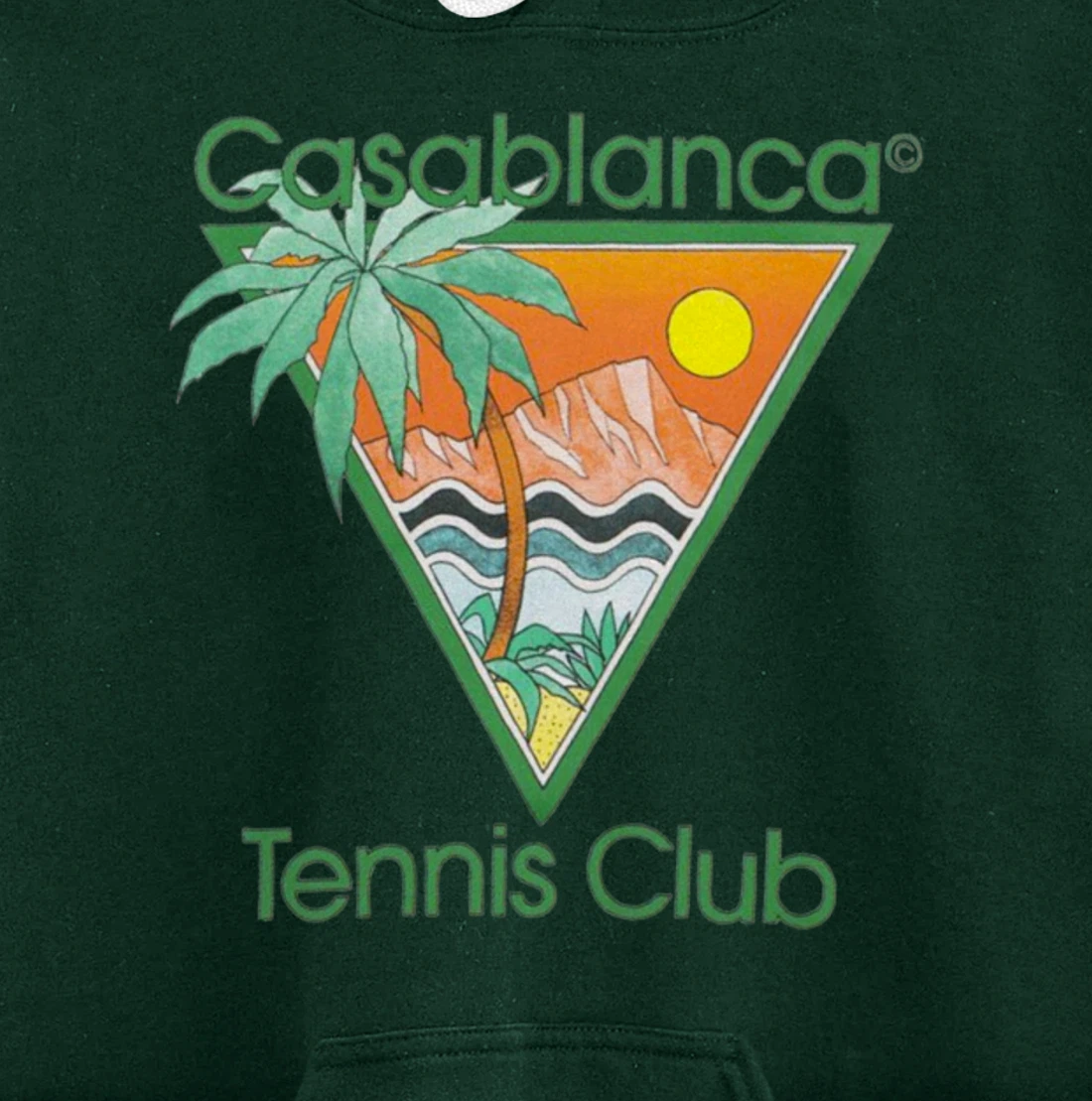 Casablanca tennis club Pullover Hoodie