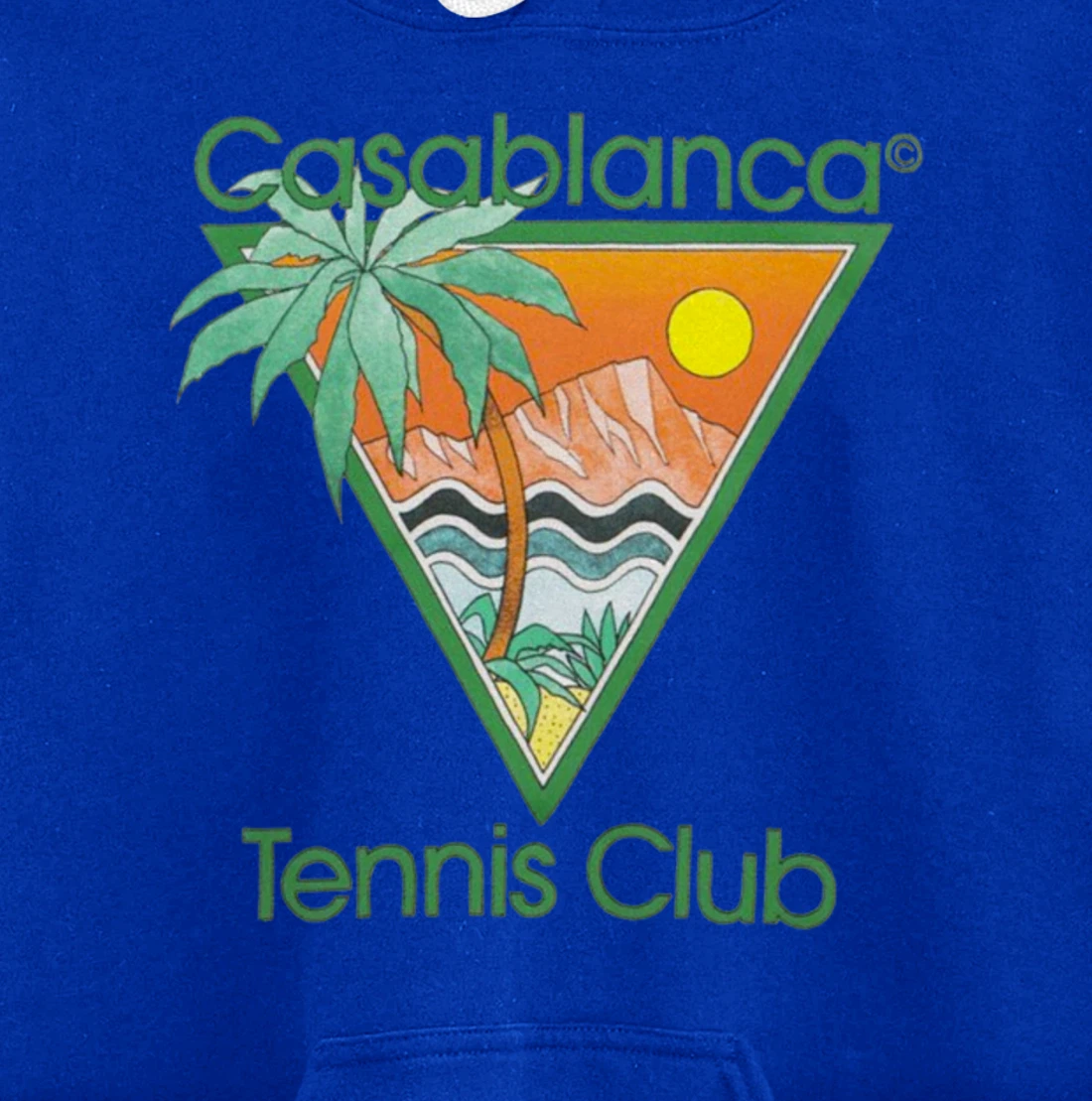 Casablanca tennis club Pullover Hoodie
