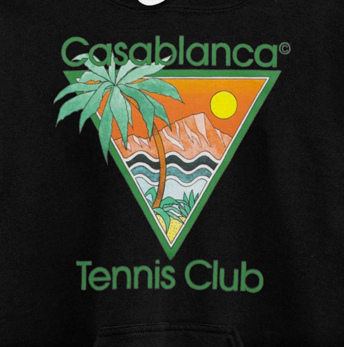 Casablanca tennis club Pullover Hoodie