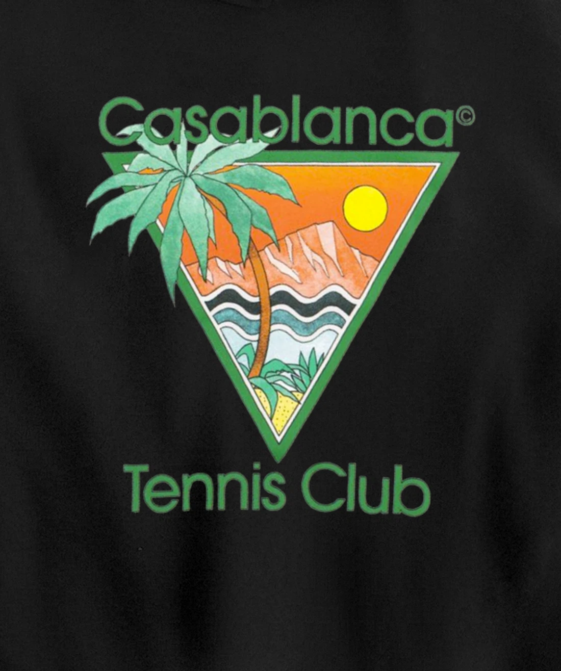 Casablanca tennis club Pullover Hoodie