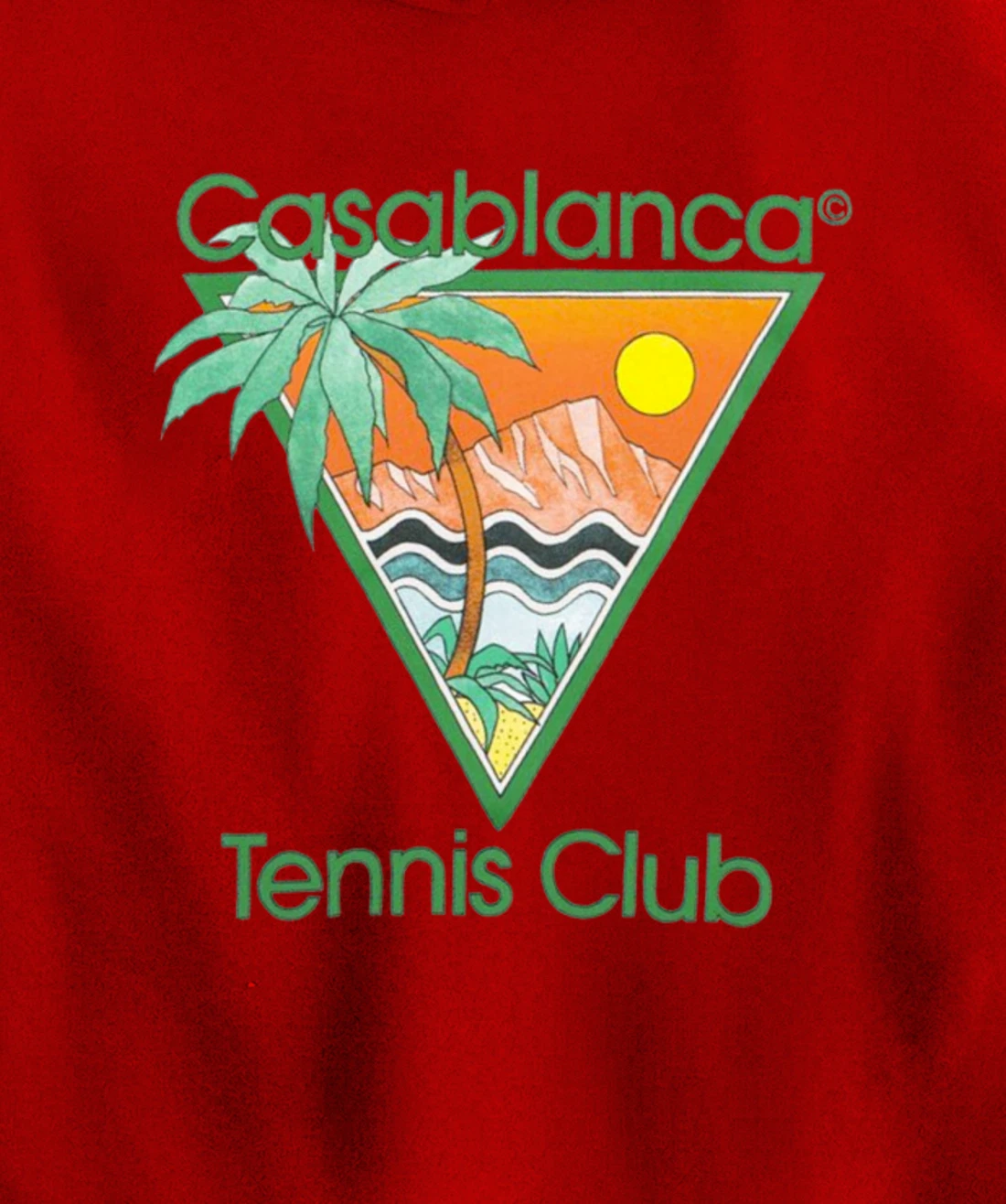 Casablanca tennis club Pullover Hoodie