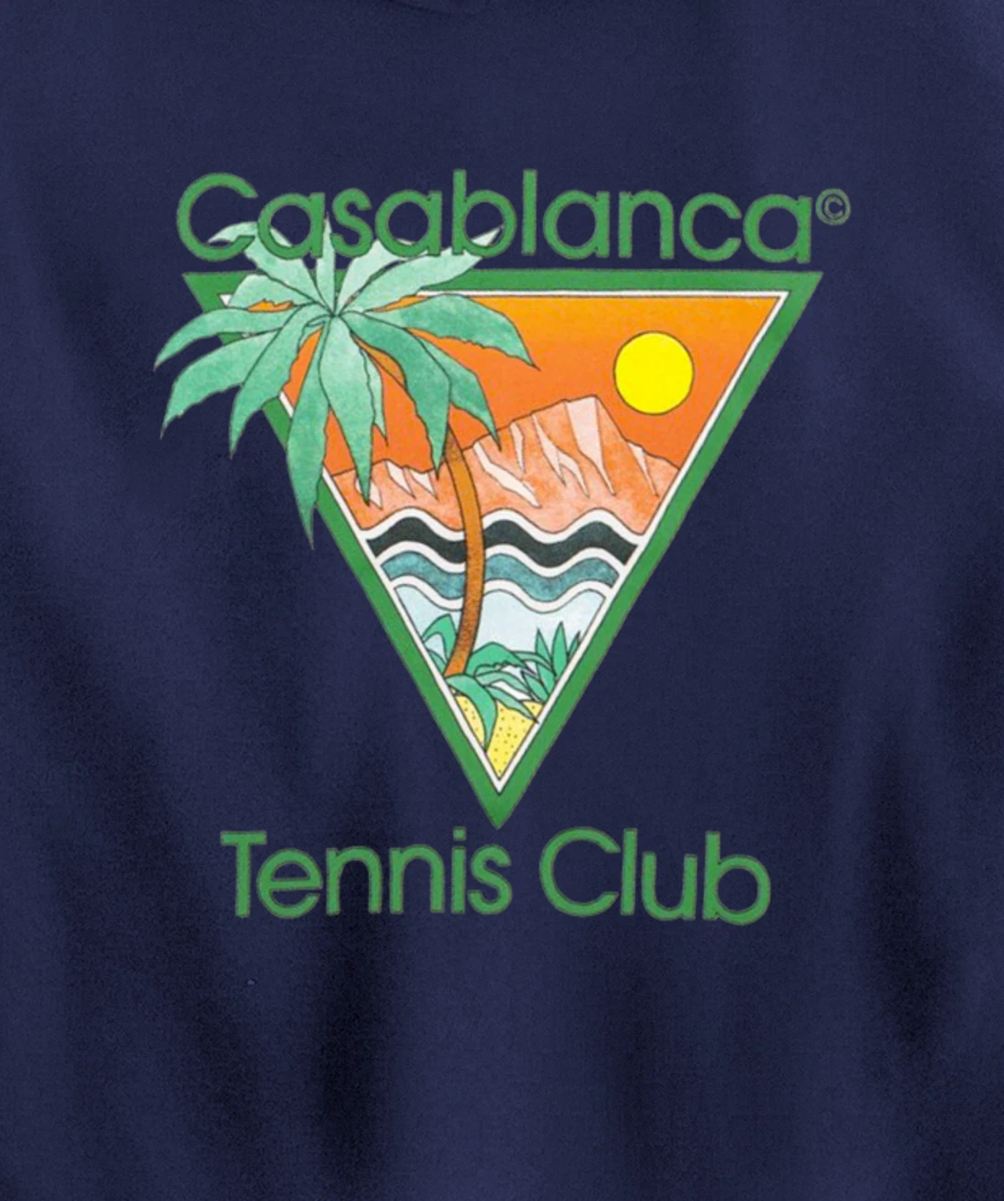 Casablanca tennis club Pullover Hoodie