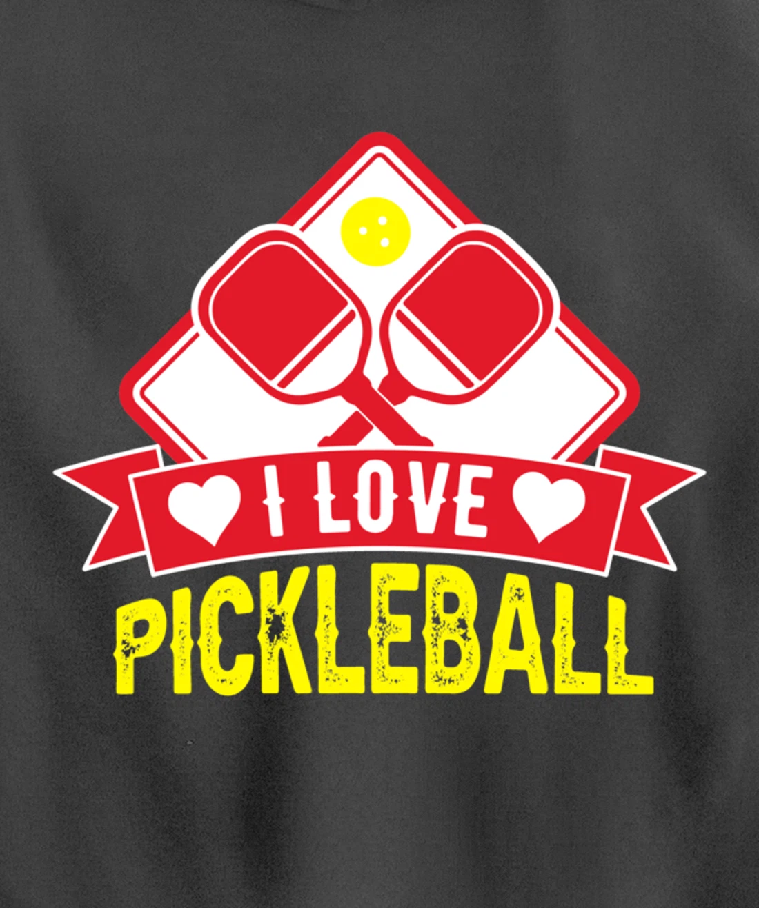 Vintage Retro Pickleball Player Paddleball Lover Dinking Pullover Hoodie