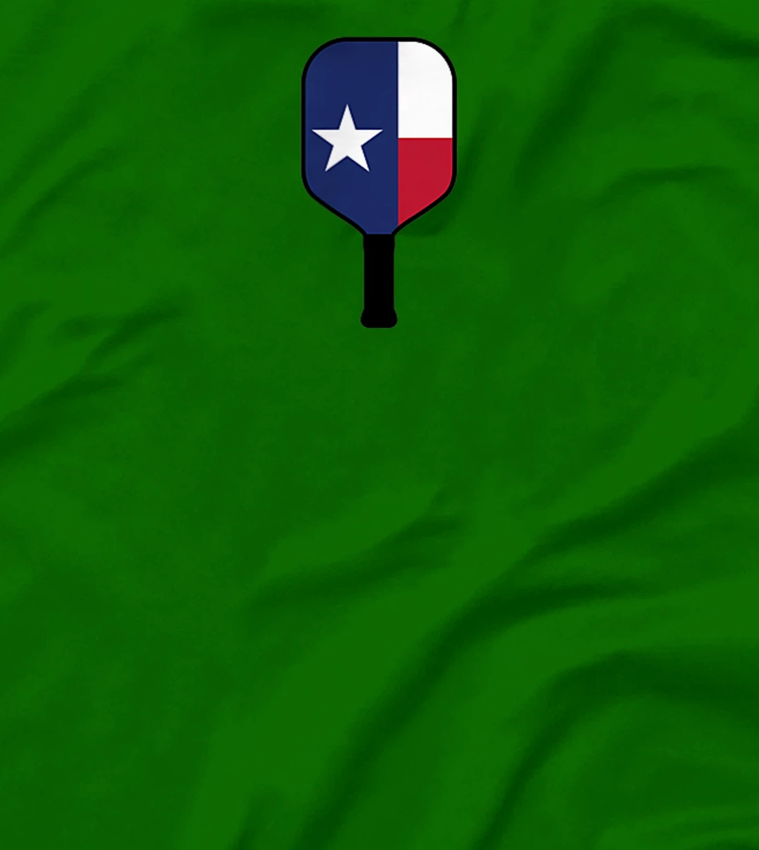 Texas Flag Pickleball Paddle T-Shirt