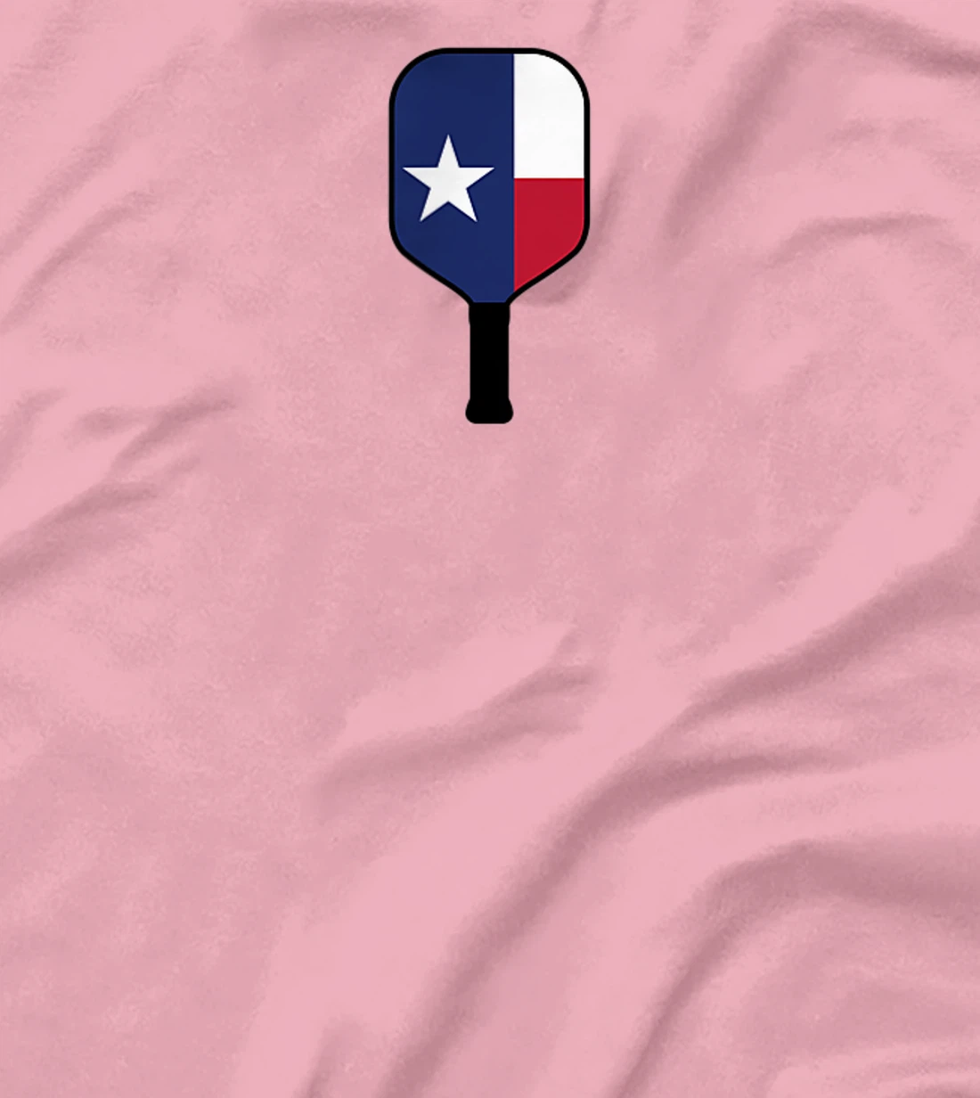 Texas Flag Pickleball Paddle T-Shirt