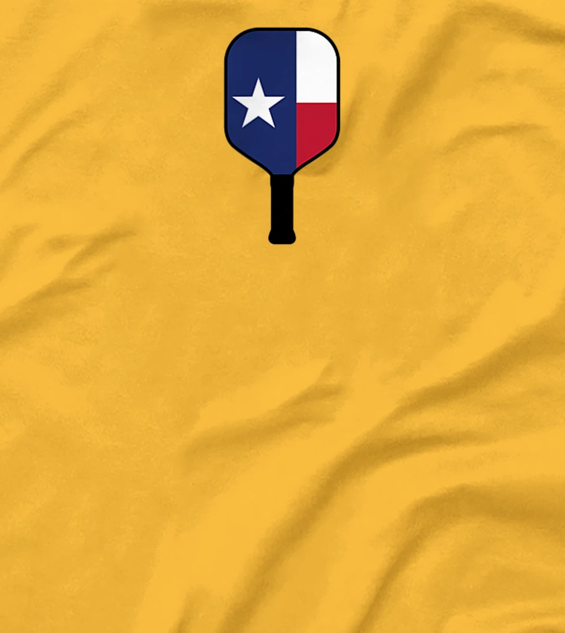 Texas Flag Pickleball Paddle T-Shirt