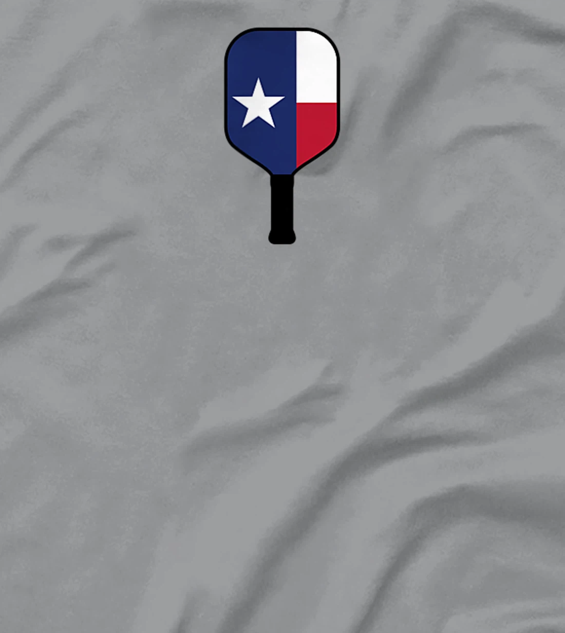 Texas Flag Pickleball Paddle T-Shirt