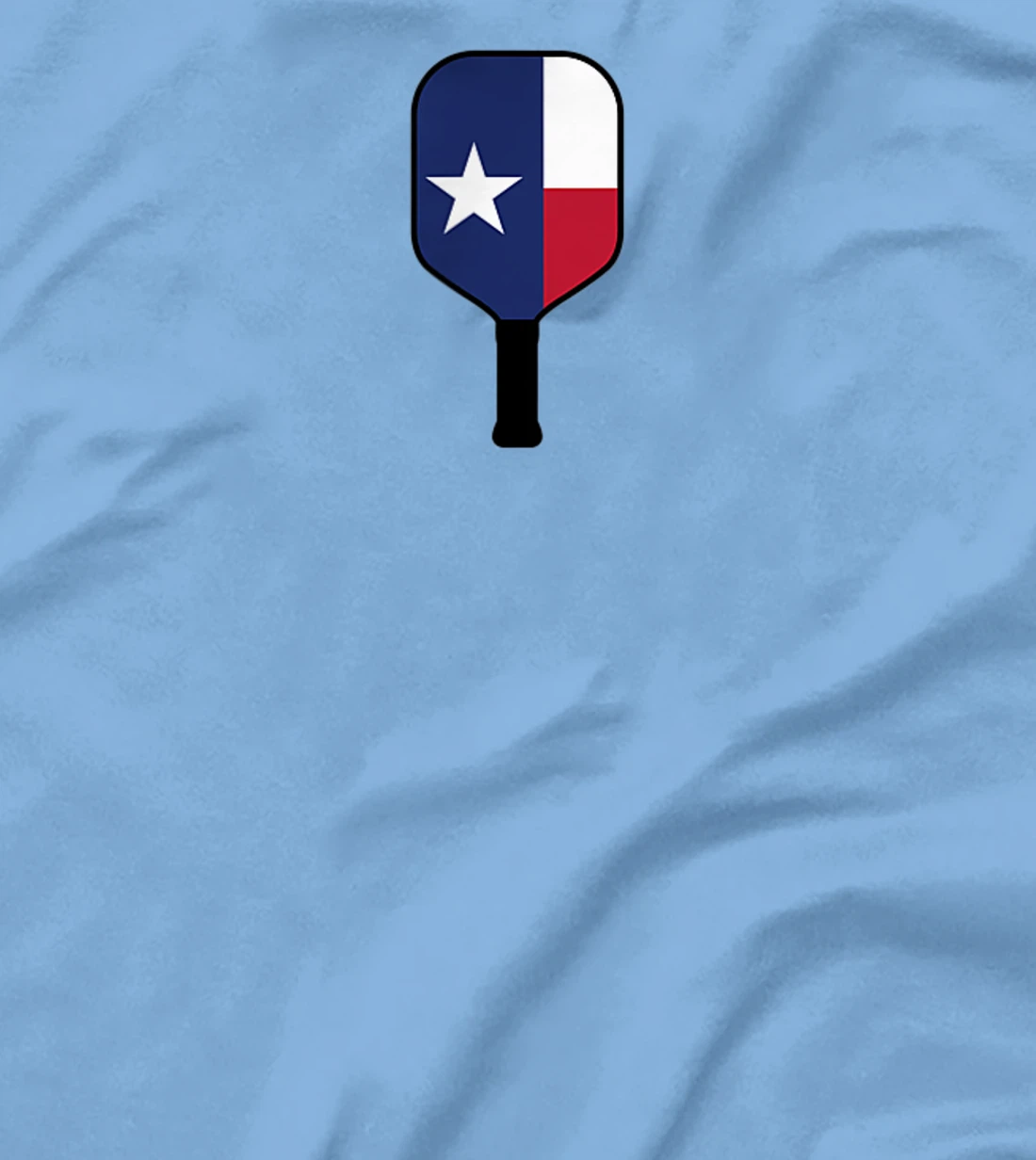 Texas Flag Pickleball Paddle T-Shirt