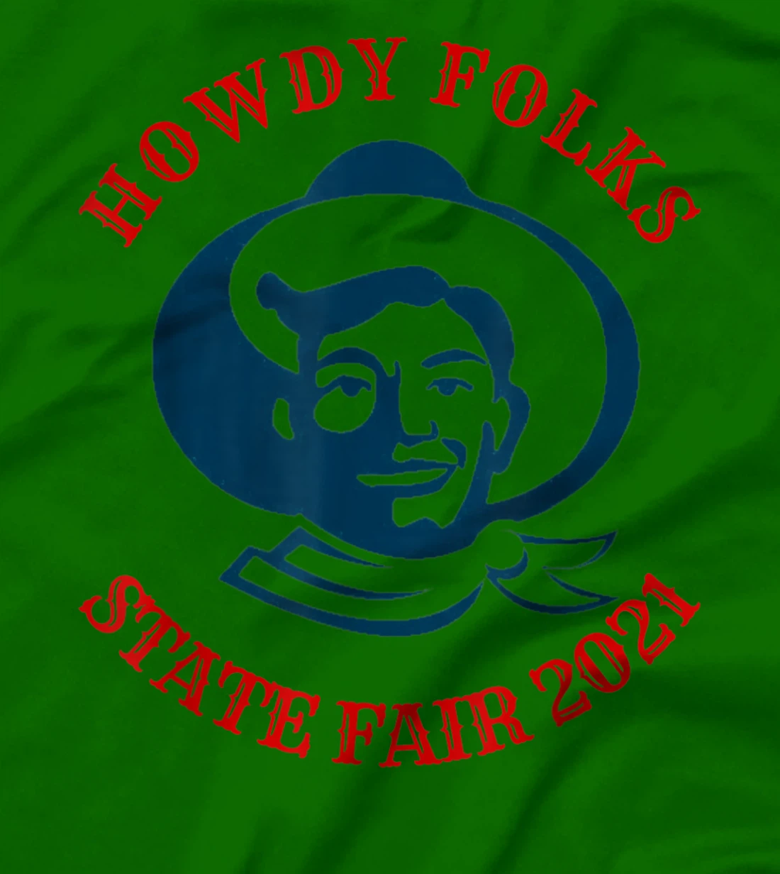 Howdy Folks State Fair Texas Cowboy 2021 T-Shirt