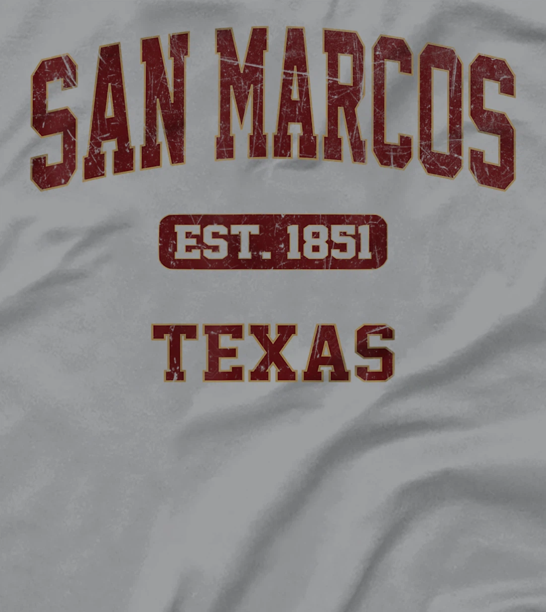 San Marcos Texas State TX vintage University & College Style T-Shirt