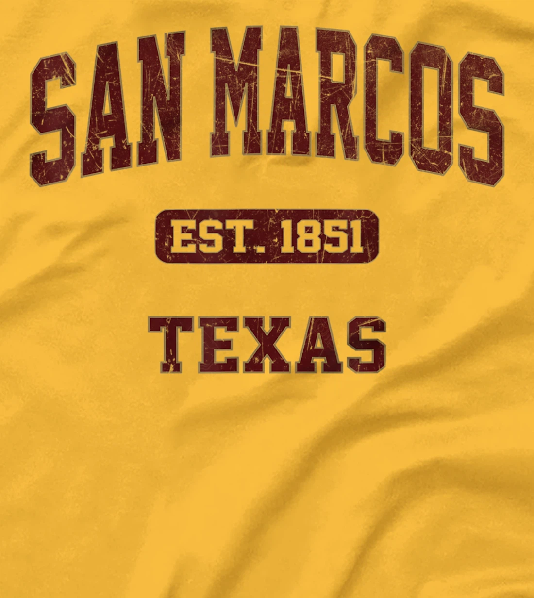 San Marcos Texas State TX vintage University & College Style T-Shirt
