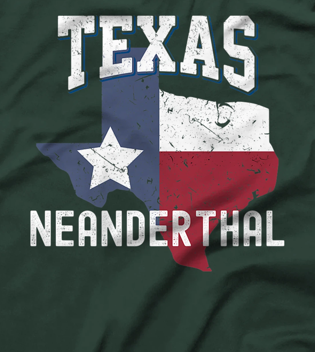Funny Texas Neanderthal Political Statement American Love Premium T-Shirt