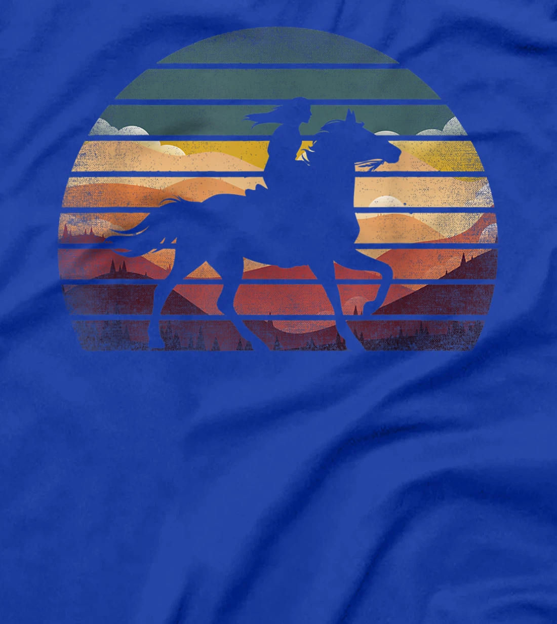 Girl Horse Riding Shirt Vintage Cowgirl Texas Ranch T-Shirt
