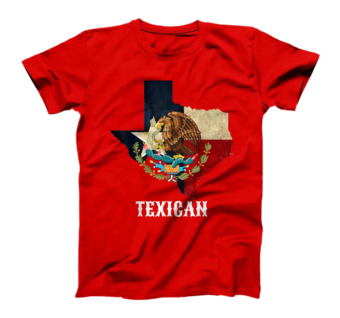 Texican tshirt Vintage Tex Mex Chicano Texas Texican T-Shirt