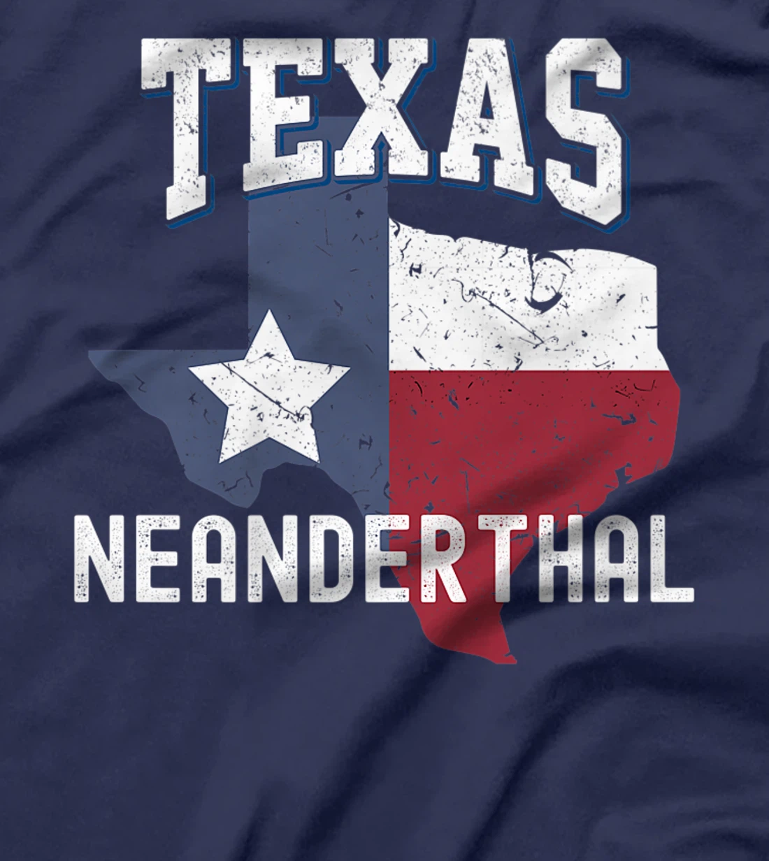 Funny Texas Neanderthal Political Statement American Love Premium T-Shirt