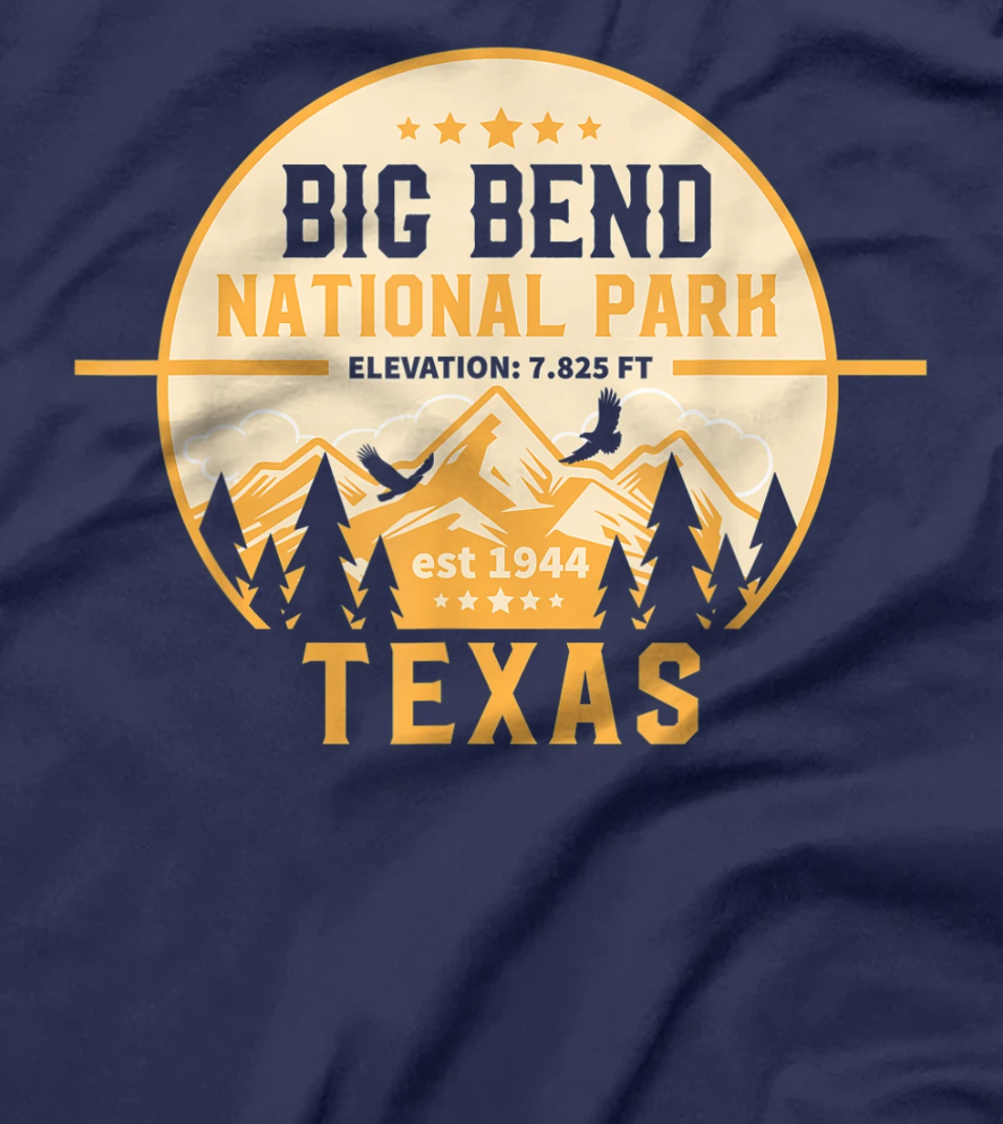 Big Bend National Park Texas Souvenir Tourist Summer Fall T-Shirt
