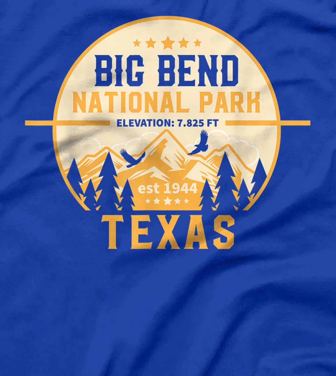 Big Bend National Park Texas Souvenir Tourist Summer Fall T-Shirt