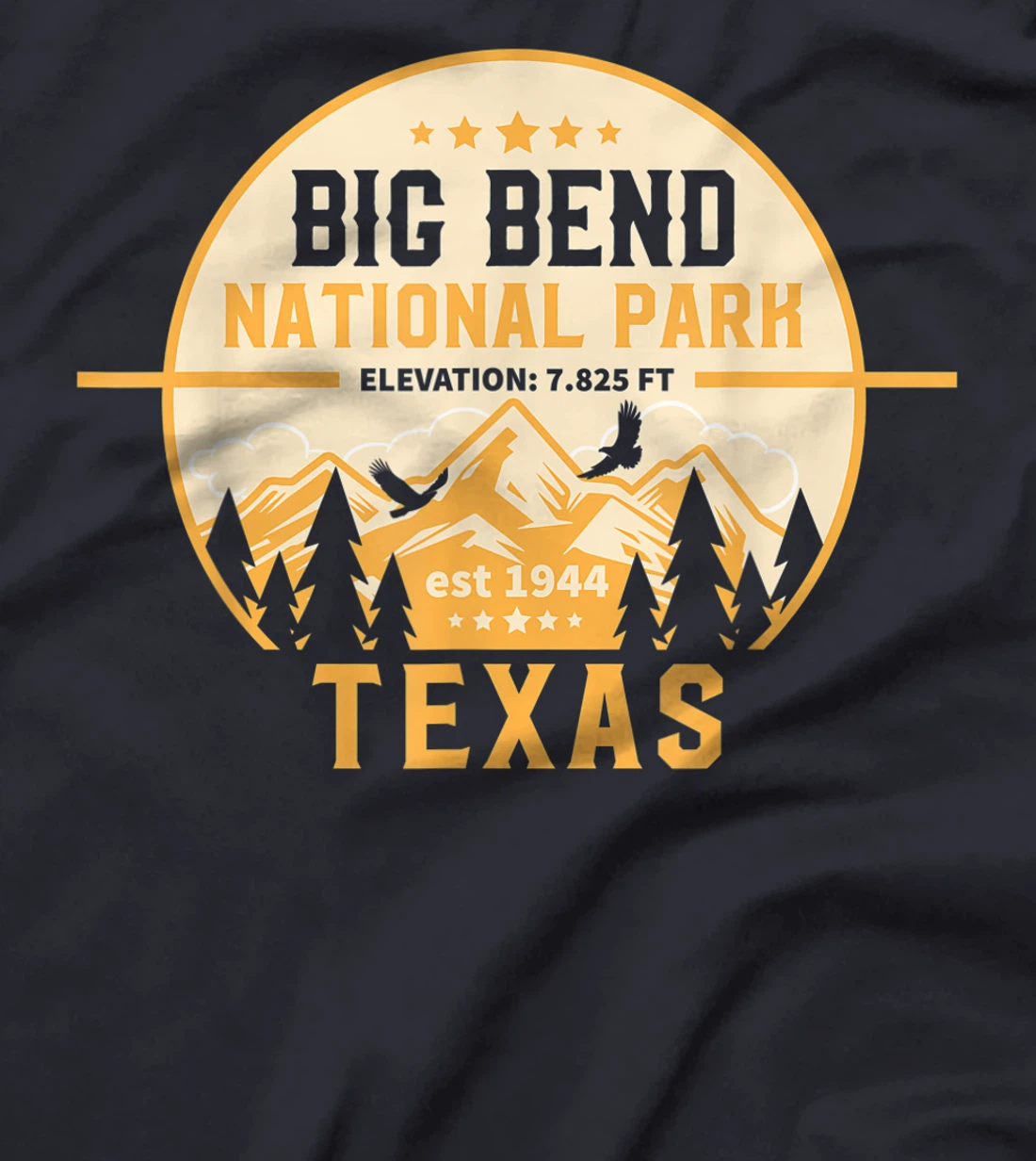 Big Bend National Park Texas Souvenir Tourist Summer Fall T-Shirt