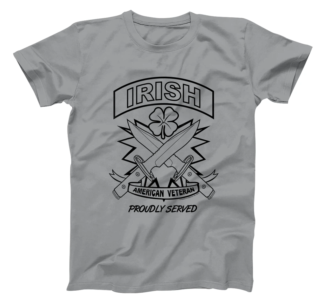 IRISH AMERICAN VETERAN PROUDLY SERVED T-Shirt