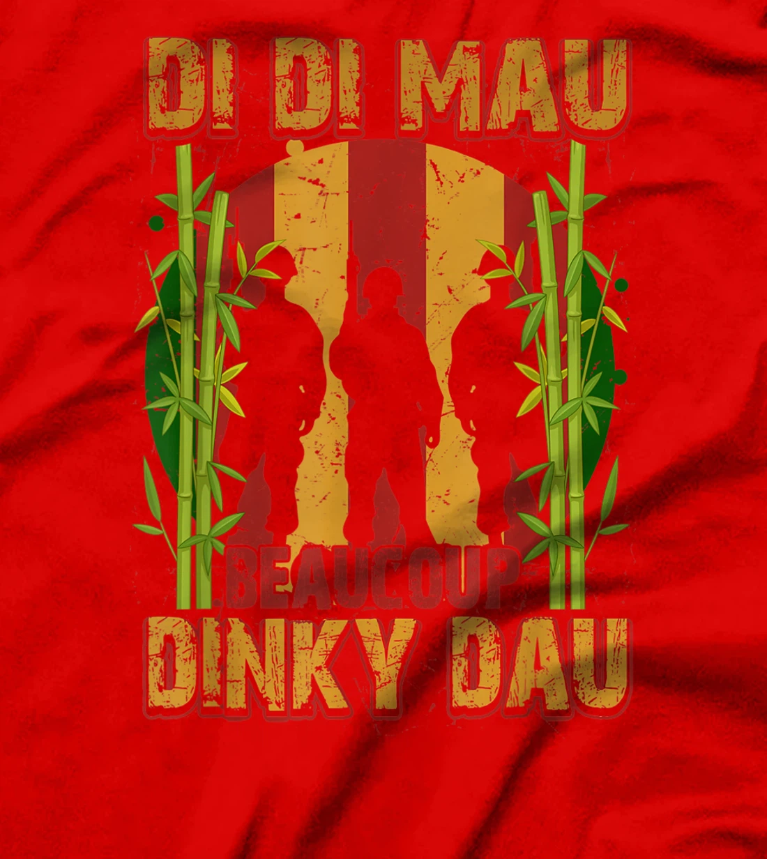 Di Di Mau Beaucoup Dinky Dau Proud Vietnam War Veteran Gift T-Shirt