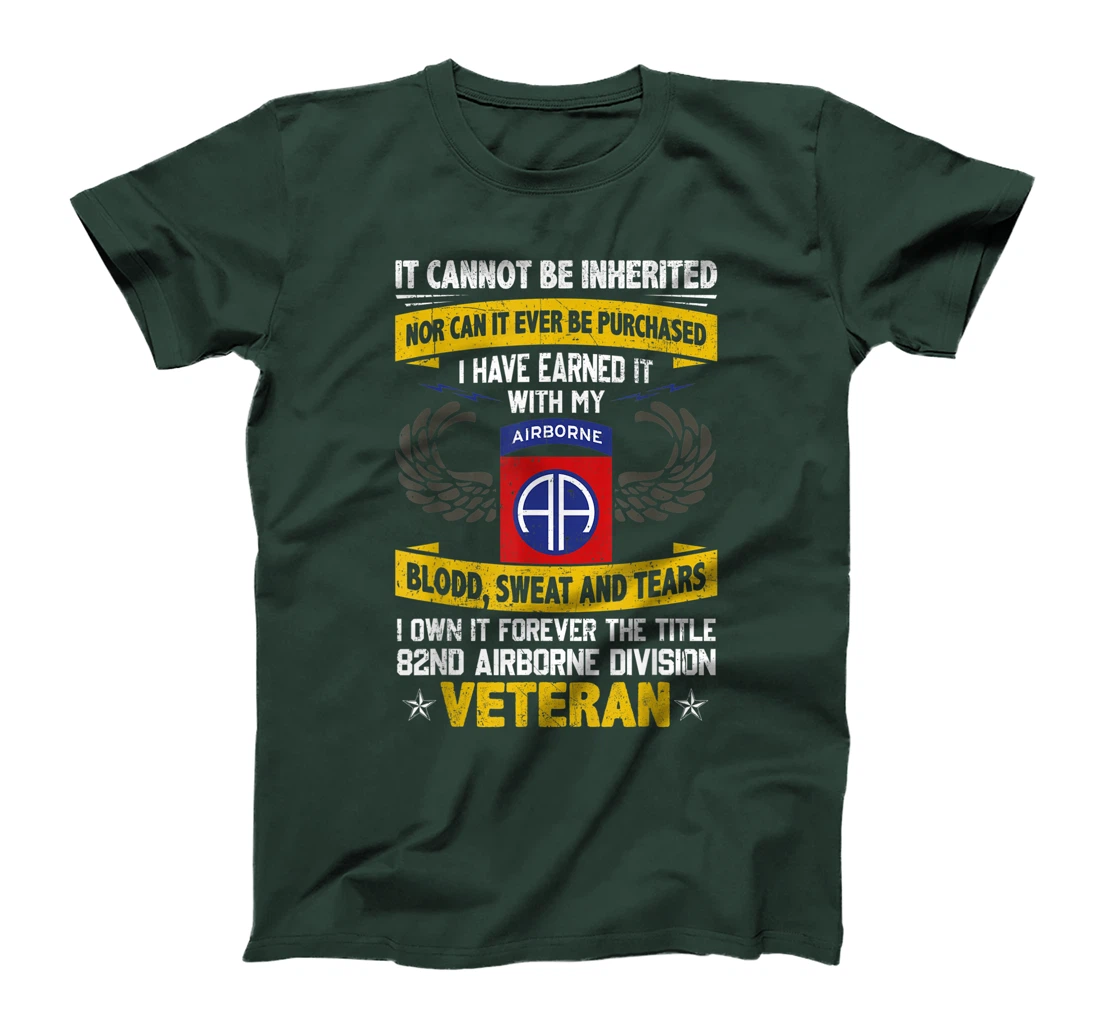 Forever The Title 82Nd Airborne Division Veteran T-Shirt