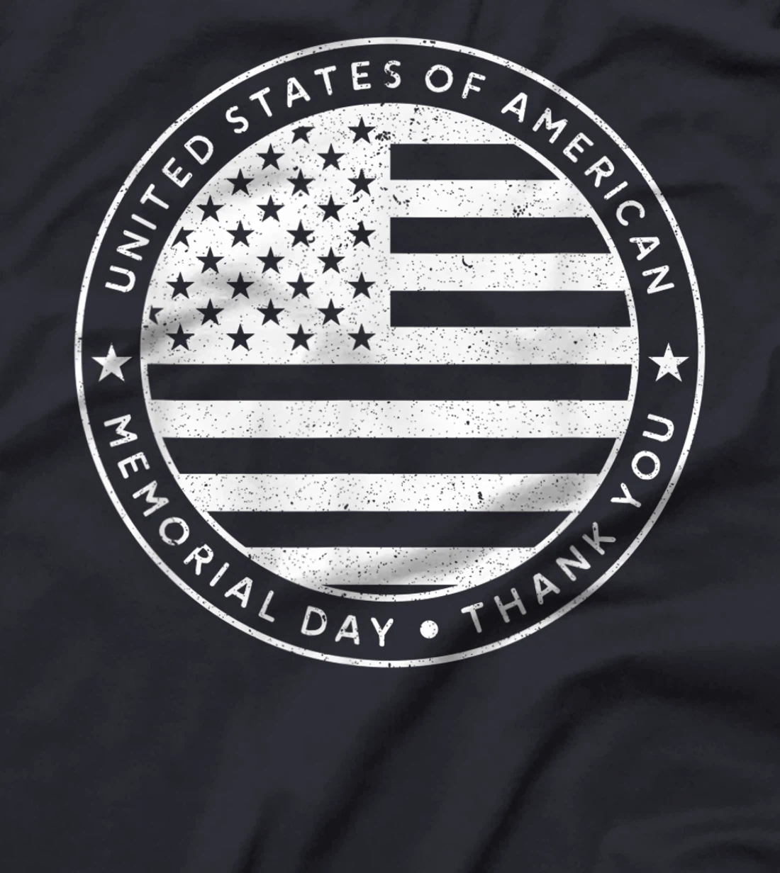 Memorial Day Thank You Veterans Patriotic T-Shirt