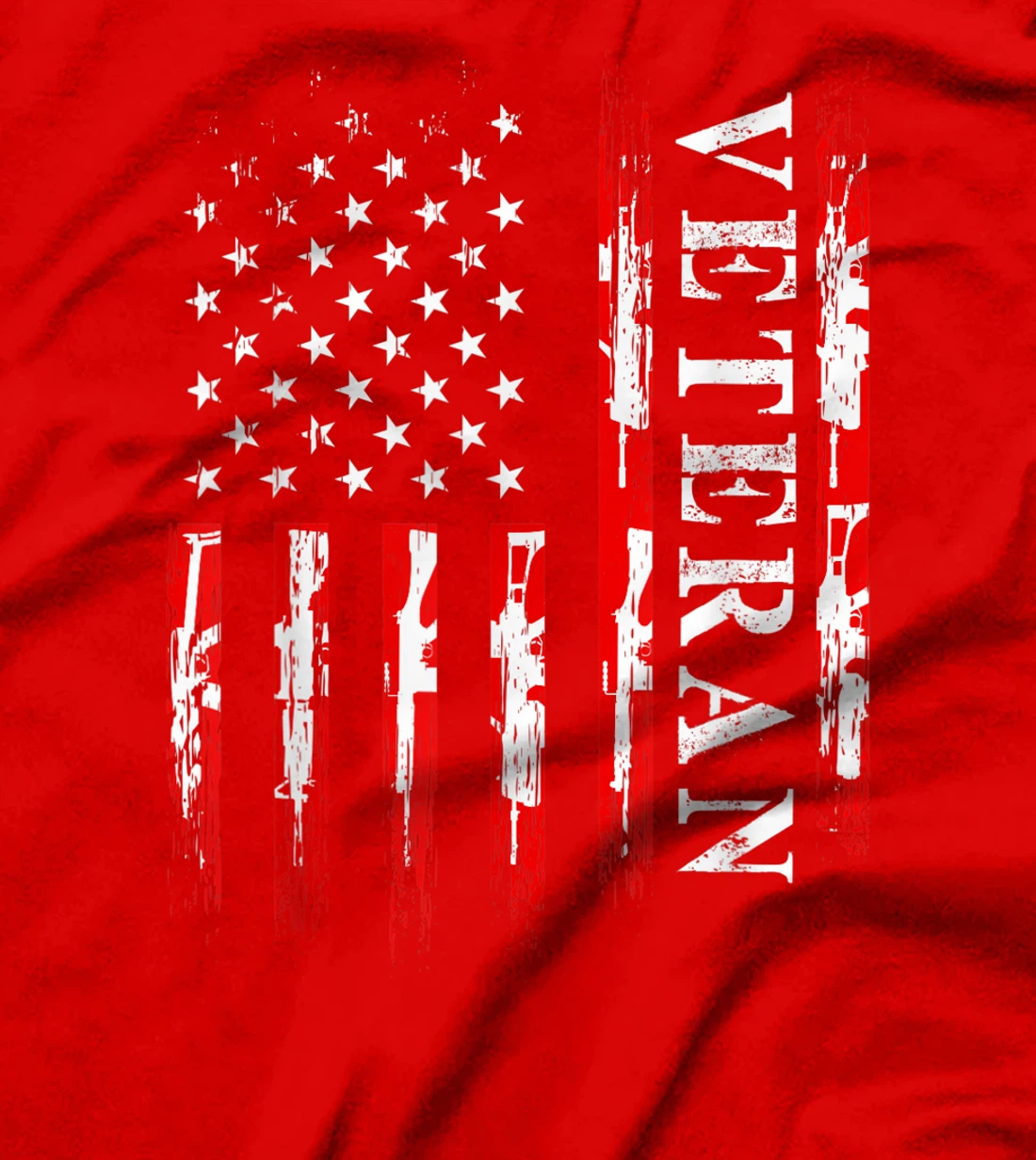 Soldier Military American Flag Veteran Army Battlefield T-Shirt
