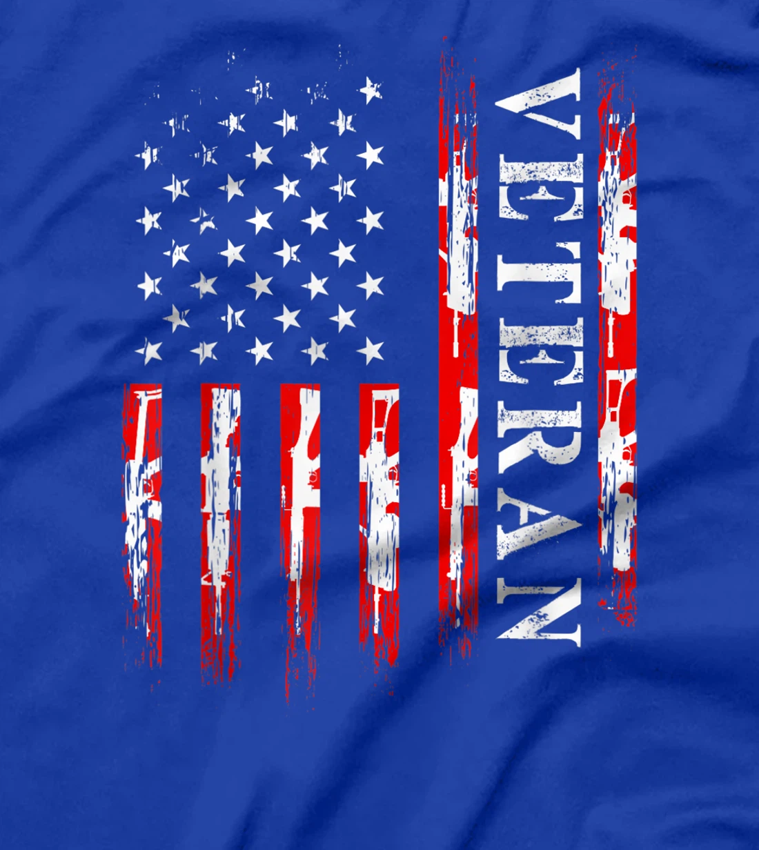 Soldier Military American Flag Veteran Army Battlefield T-Shirt