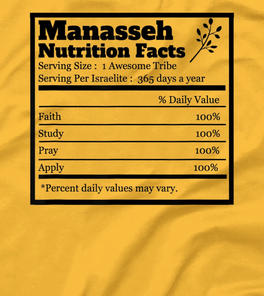 Hebrew Israelite Clothing, Manasseh, Tribe Of Manasseh T-Shirt