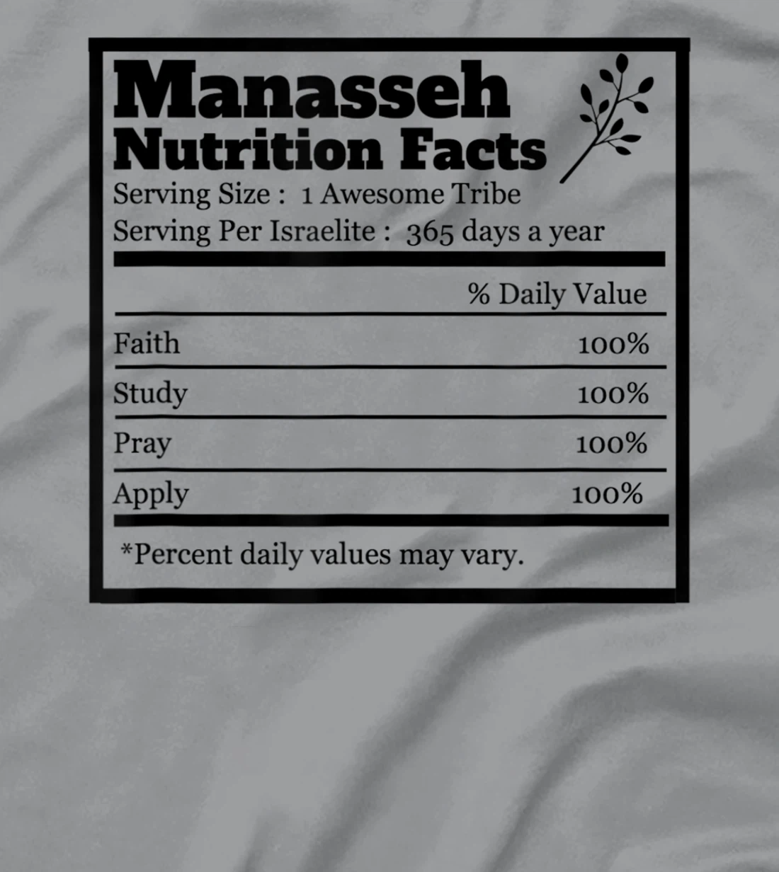 Hebrew Israelite Clothing, Manasseh, Tribe Of Manasseh T-Shirt