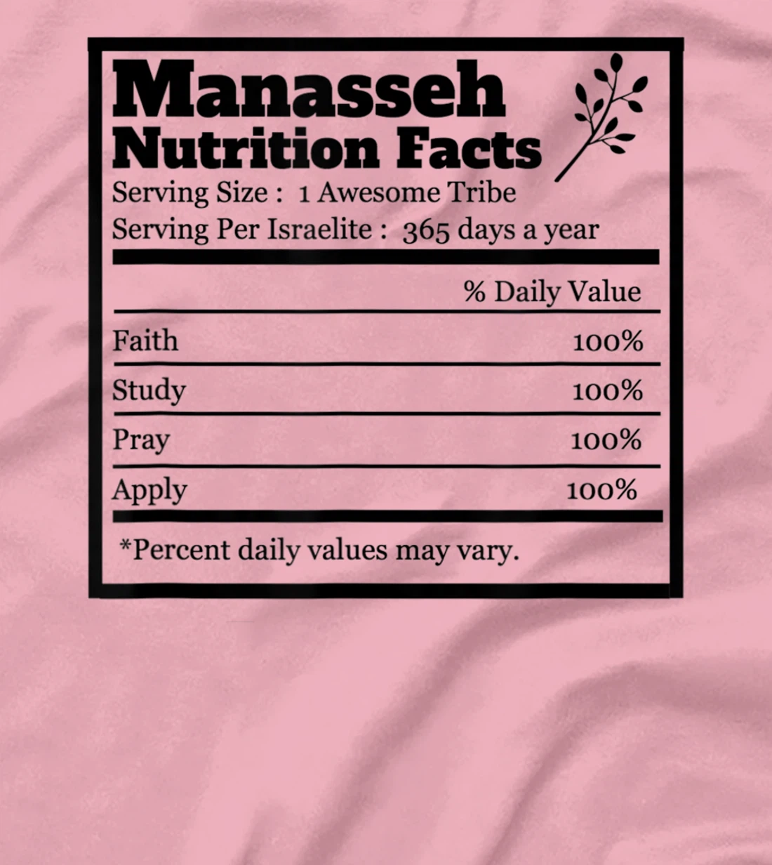 Hebrew Israelite Clothing, Manasseh, Tribe Of Manasseh T-Shirt